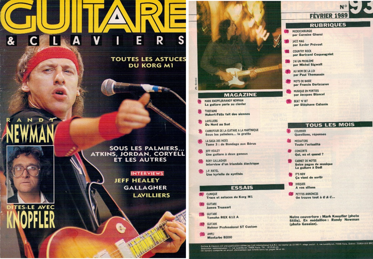 Guitare et Claviers, February&nbsp;1989
