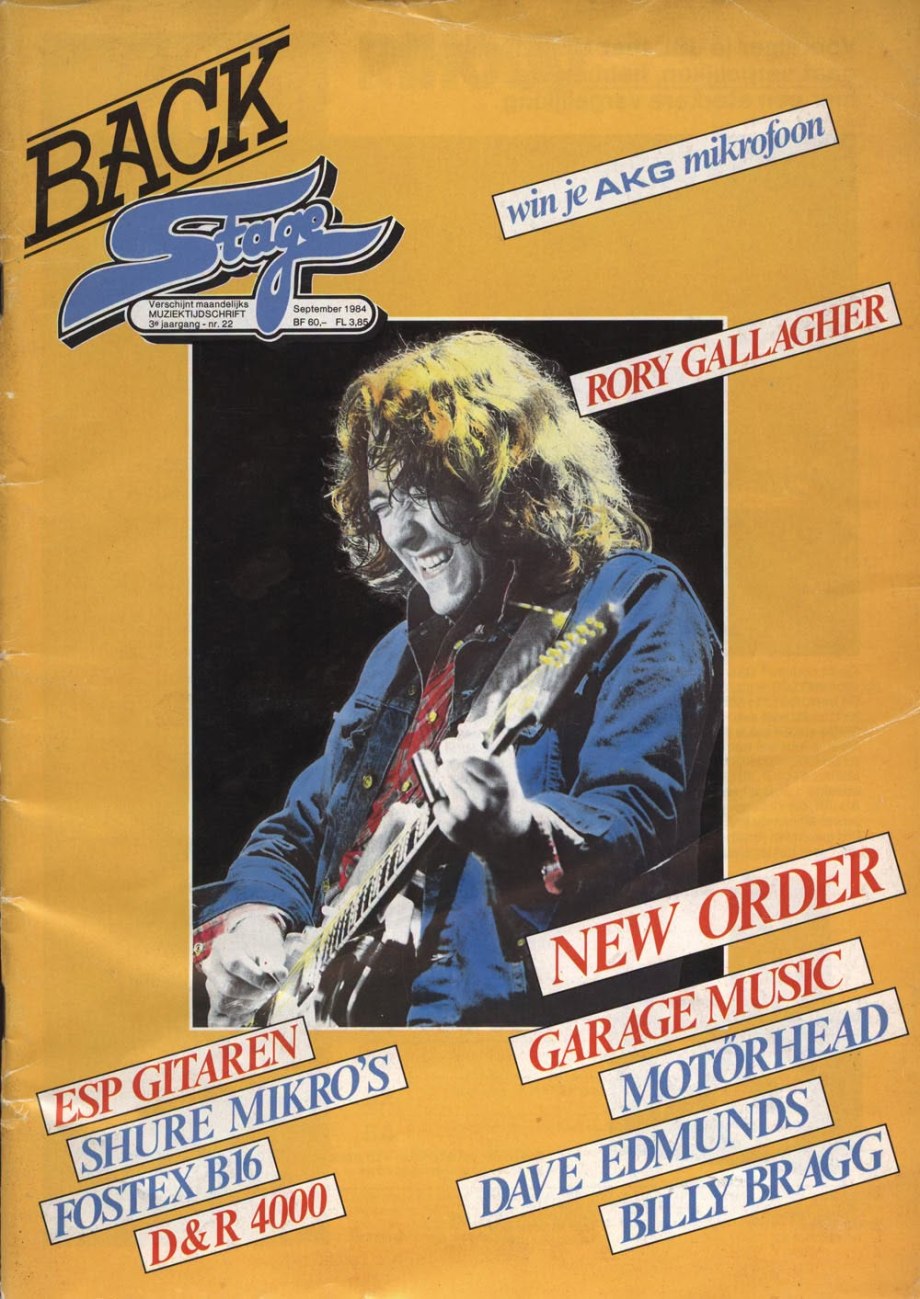 Back Stage (September&nbsp;1984)